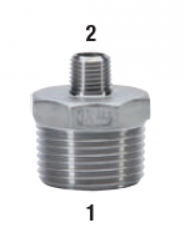 Reduzierdoppelnippel, Typ 245, 1 1/4" x 3/4"